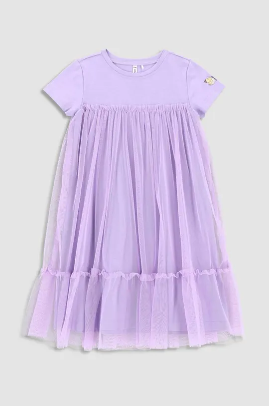 ljubičasta Dječja haljina Coccodrillo Za djevojčice