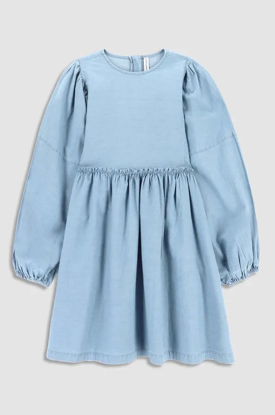 Coccodrillo sukienka jeansowa dziecięca niebieski