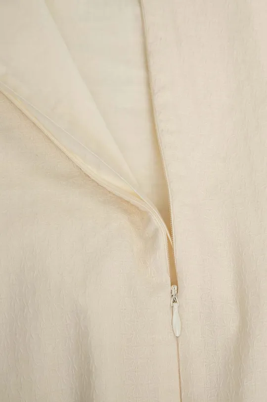 béžová Dievčenské bavlnené šaty Coccodrillo