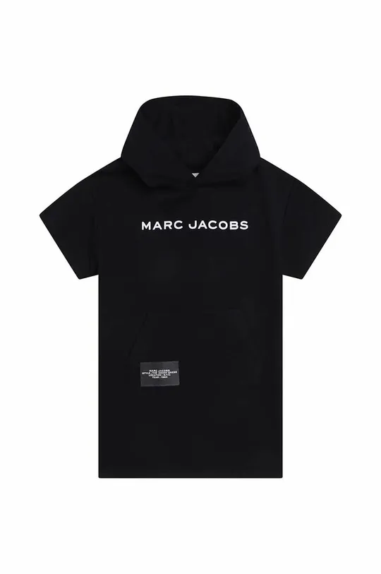тёмно-синий Хлопковое детское платье Marc Jacobs Для девочек