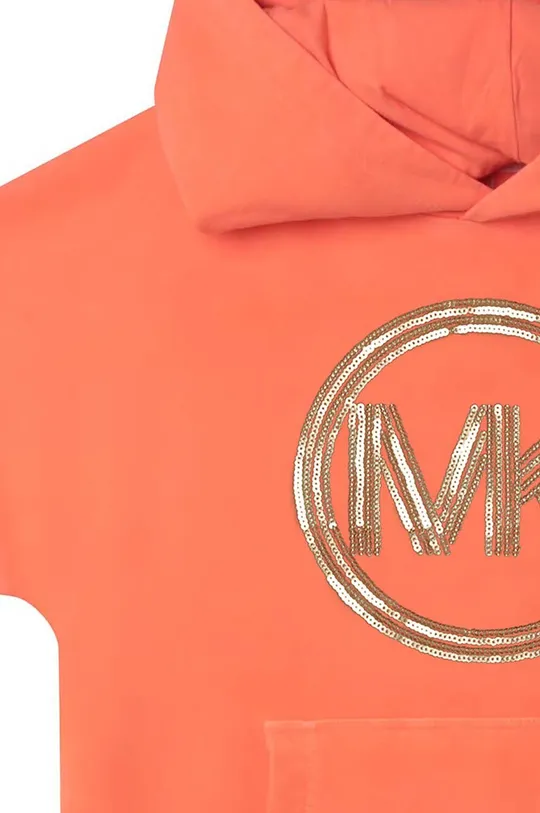 arancione Michael Kors vestito di cotone bambina