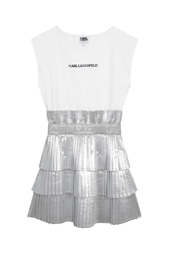 Παιδικό φόρεμα Karl Lagerfeld γκρί