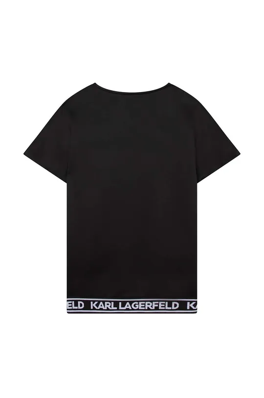 Dievčenské šaty Karl Lagerfeld  51 % Viskóza, 43 % Polyester, 6 % Elastan