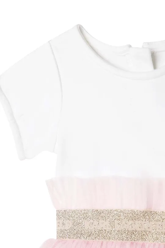 Παιδικό φόρεμα Karl Lagerfeld  Υλικό 1: 100% Πολυαμίδη Υλικό 2: 100% Βισκόζη
