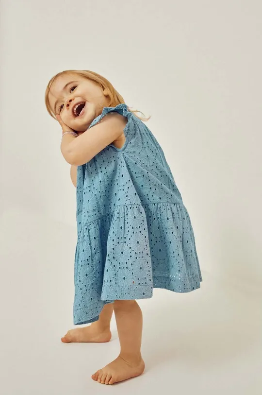 Detské bavlnené šaty zippy