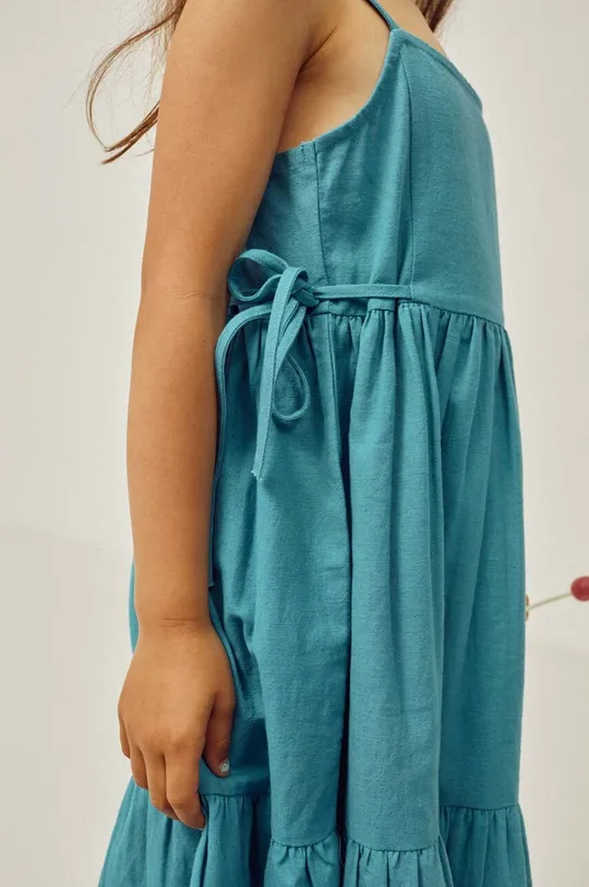 Детское платье с примесью льна zippy