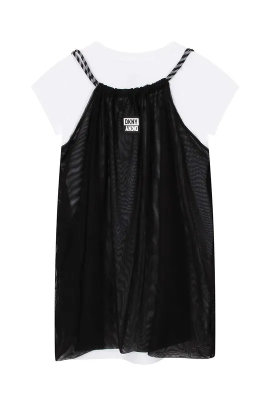Παιδικό φόρεμα DKNY  91% Πολυαμίδη, 9% Σπαντέξ