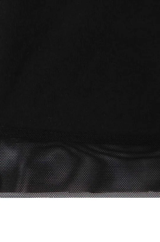 μαύρο Παιδικό βαμβακερό φόρεμα DKNY