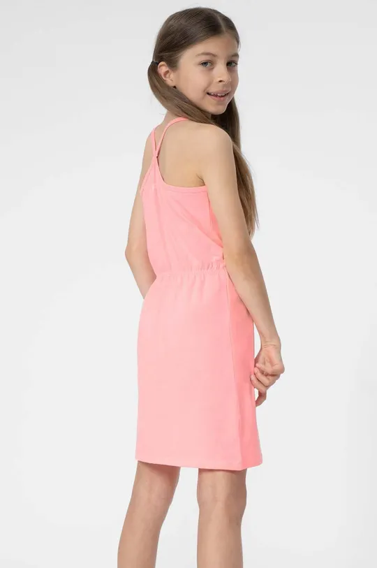 różowy 4F sukienka dziecięca F026