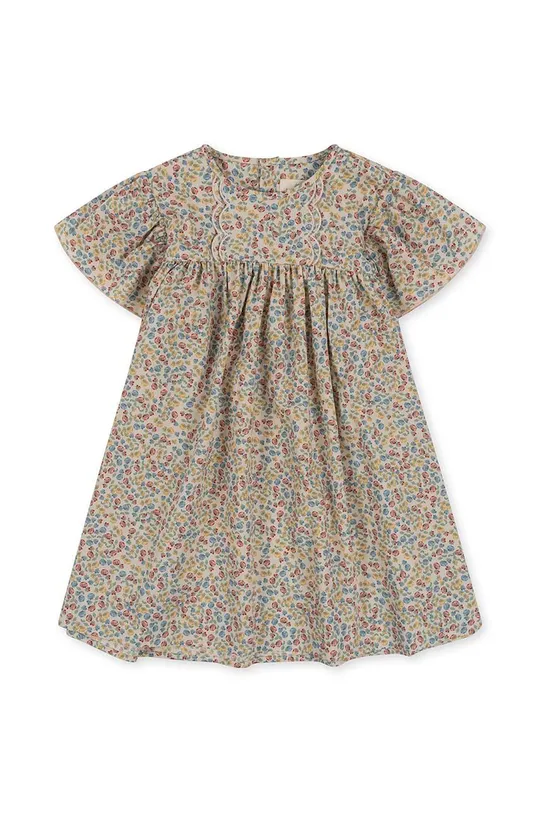 Παιδικό βαμβακερό φόρεμα Konges Sløjd πολύχρωμο