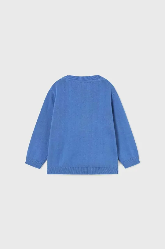 Otroški bombažen pulover Mayoral modra