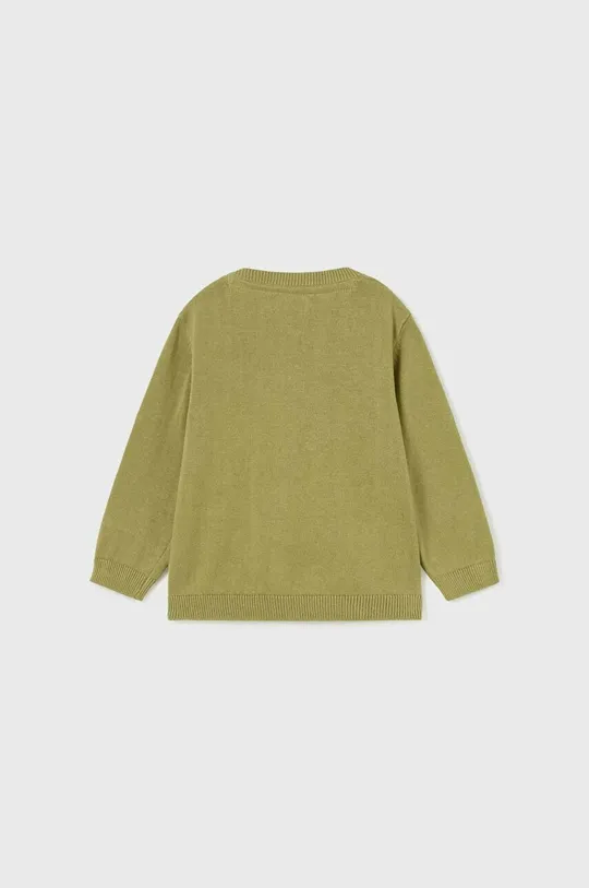 Детский хлопковый свитер Mayoral зелёный