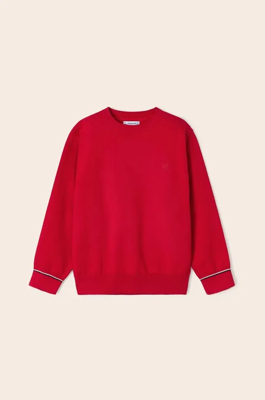 Mayoral gyerek pamut pulóver piros