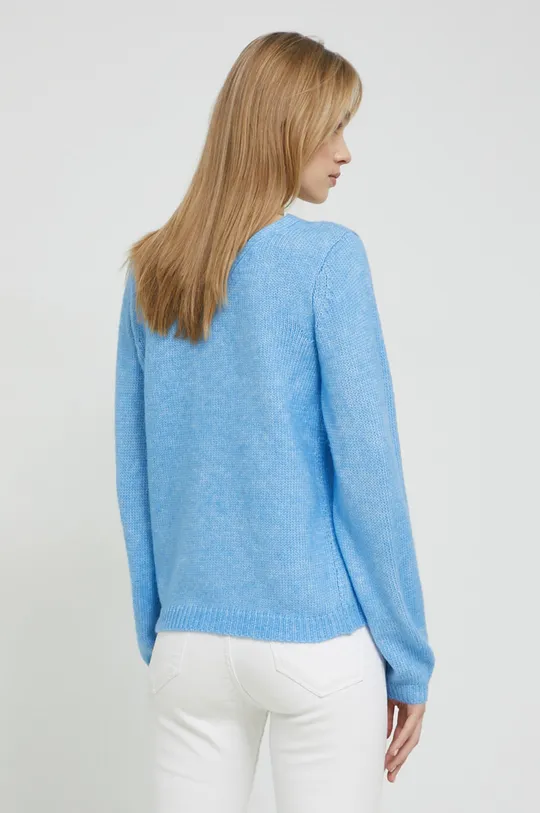 JDY sweter z domieszką wełny Silja 57 % Akryl, 41 % Poliester z recyklingu, 2 % Wełna