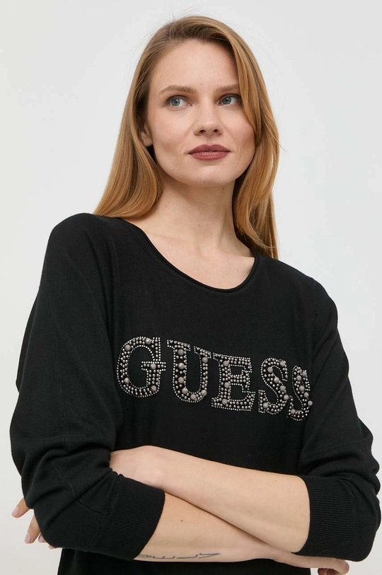 fekete Guess pulóver