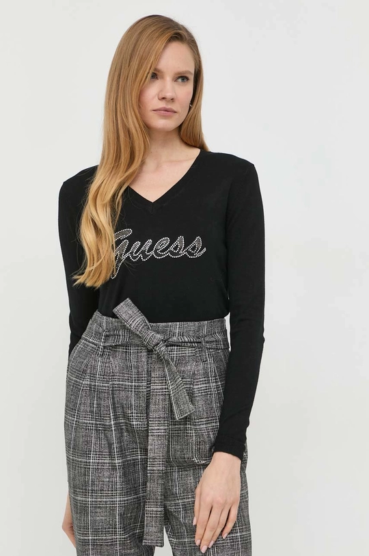 czarny Guess sweter Damski