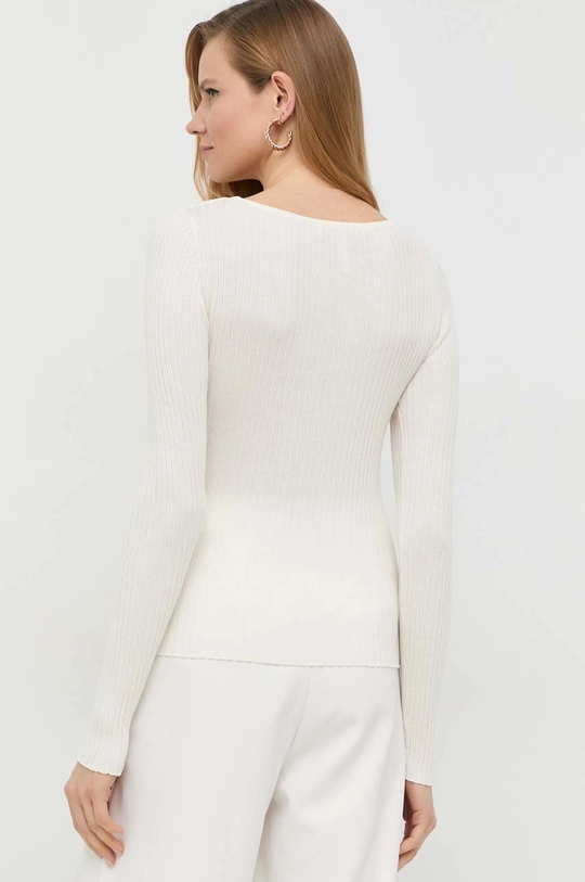 Guess longsleeve z domieszką jedwabiu 66 % Lyocell, 26 % Bawełna, 8 % Jedwab