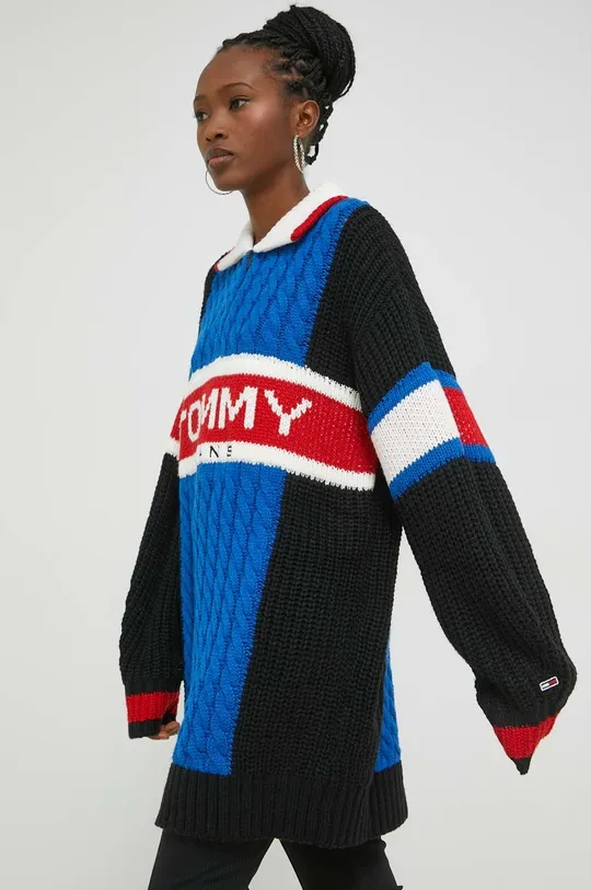 czarny Tommy Jeans sweter