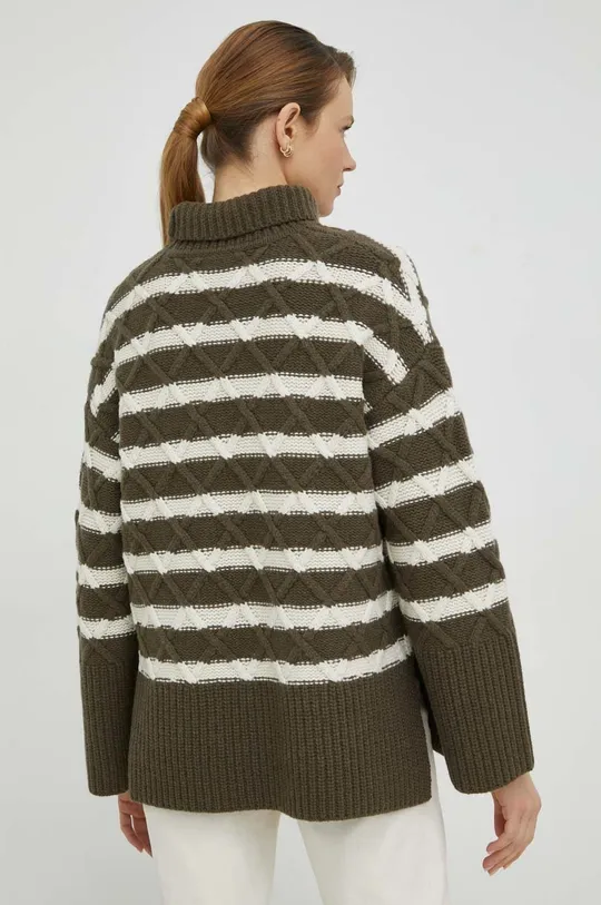 Samsoe Samsoe sweter wełniany 80 % Wełna, 20 % Poliamid