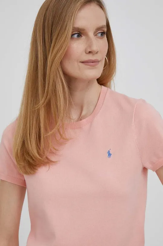 różowy Polo Ralph Lauren t-shirt