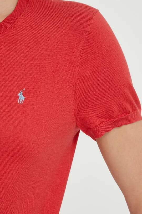 rdeča Kratka majica Polo Ralph Lauren