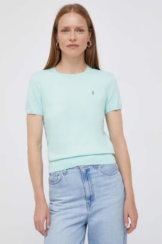πράσινο Μπλουζάκι Polo Ralph Lauren Γυναικεία