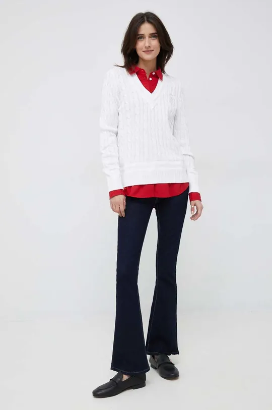 Lauren Ralph Lauren sweter biały
