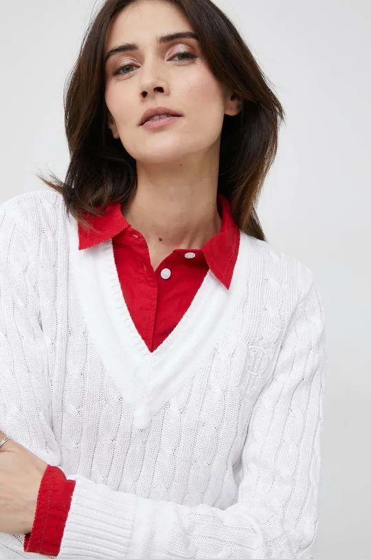 fehér Lauren Ralph Lauren pulóver