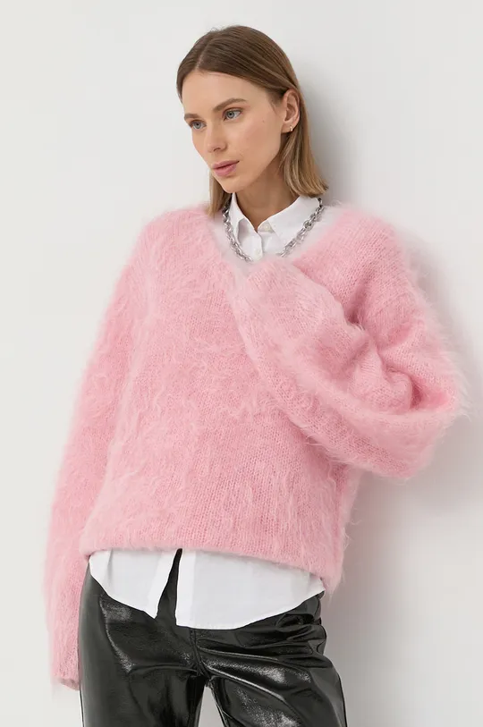ροζ Μάλλινο πουλόβερ By Malene Birger Hamie Γυναικεία