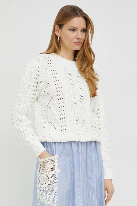 biały Twinset sweter