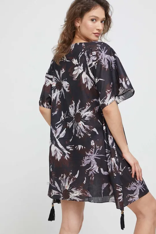 Βαμβακερό φόρεμα παραλίας Sisley  100% Βαμβάκι