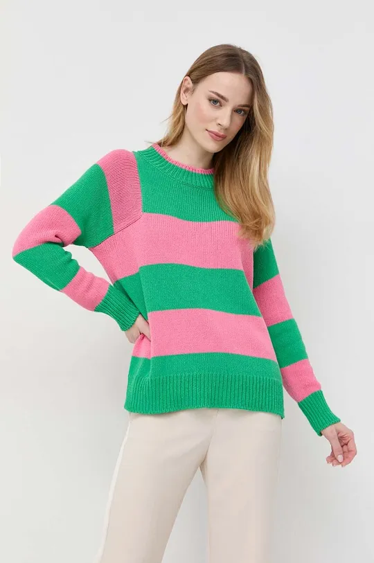 πολύχρωμο Βαμβακερό πουλόβερ MAX&Co. Γυναικεία