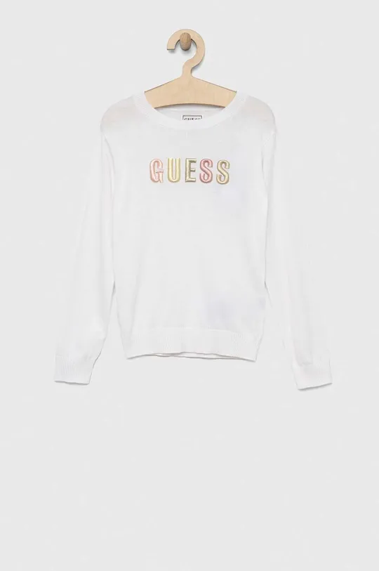 белый Детский свитер Guess Для девочек