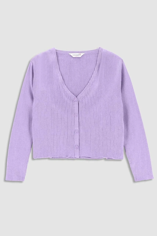 violetto Coccodrillo cardigan per bambini Ragazze