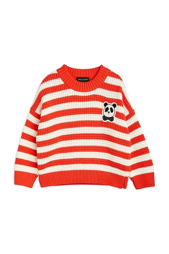 Detský bavlnený sveter Mini Rodini viacfarebná