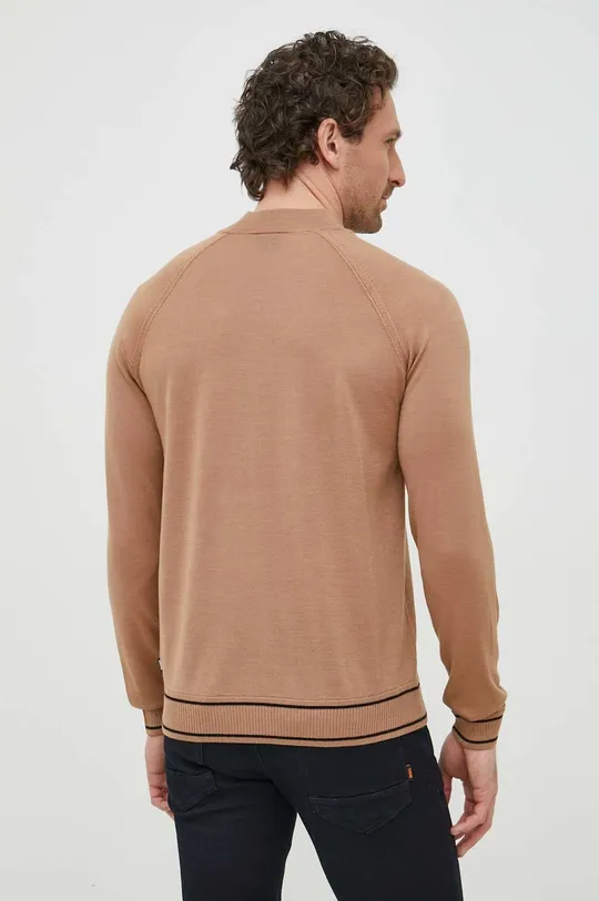 BOSS sweter wełniany 70 % Wełna, 30 % Lyocell
