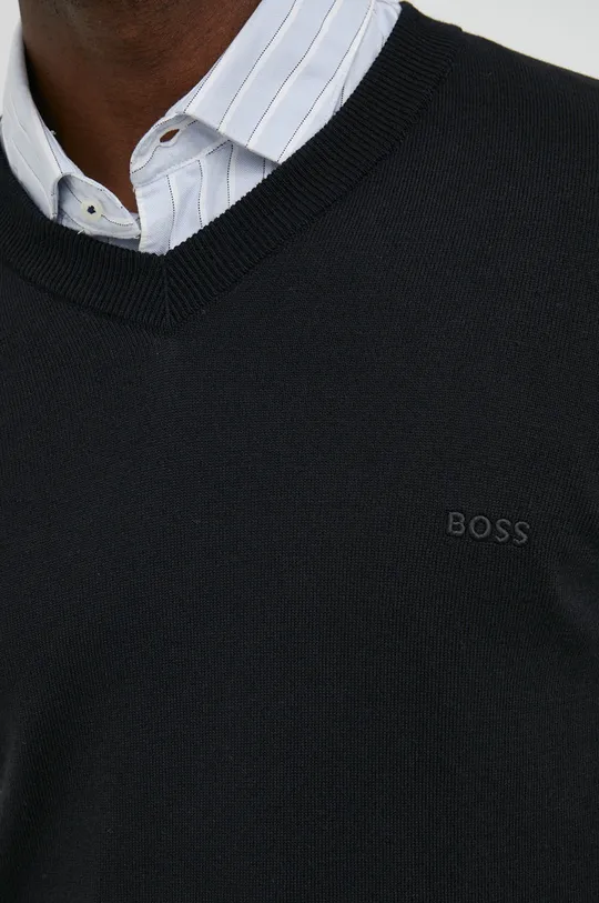 BOSS sweter bawełniany Męski