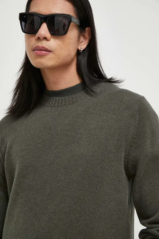 green Samsoe Samsoe wool jumper