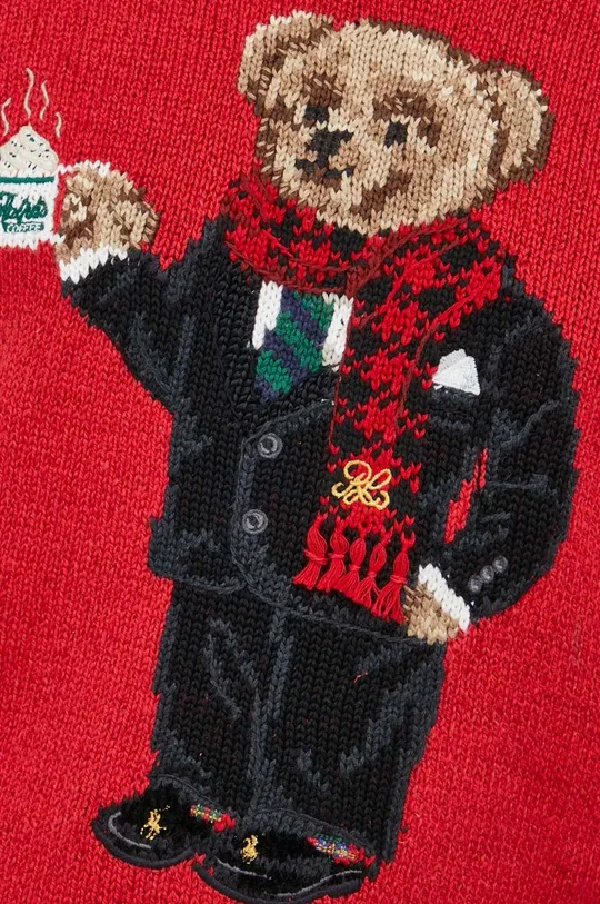 Polo Ralph Lauren vászonkeverék pulóver