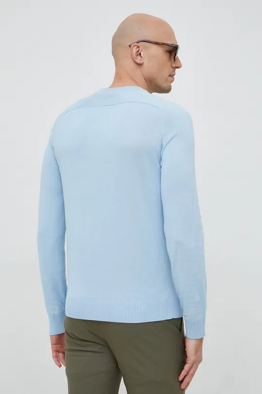 Trussardi sweter z domieszką jedwabiu 85 % Bawełna, 10 % Jedwab, 5 % Len