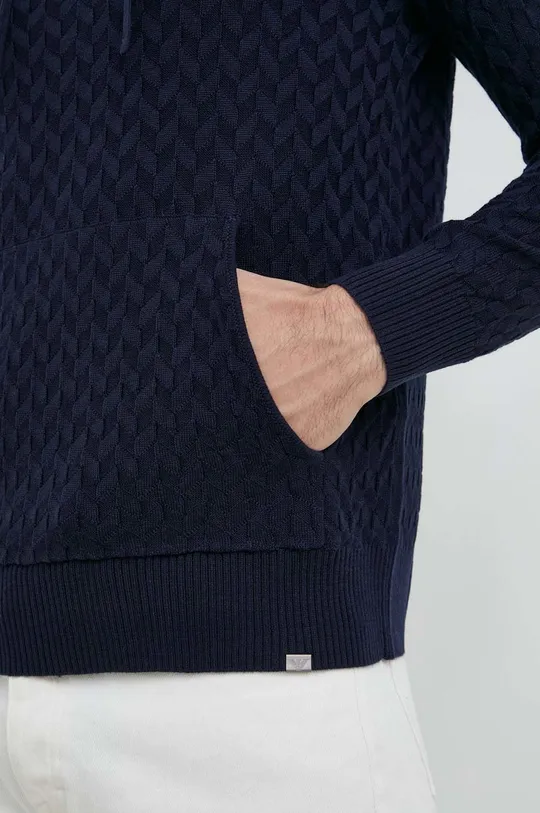 Emporio Armani sweter z domieszką wełny Męski