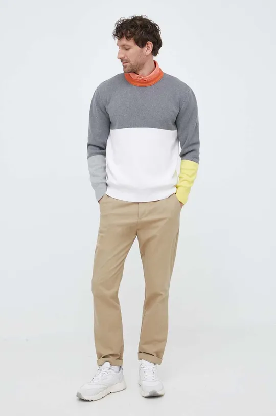 United Colors of Benetton sweter szary