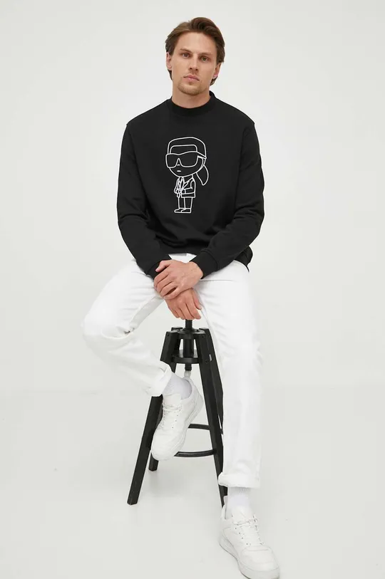 Karl Lagerfeld bluza czarny