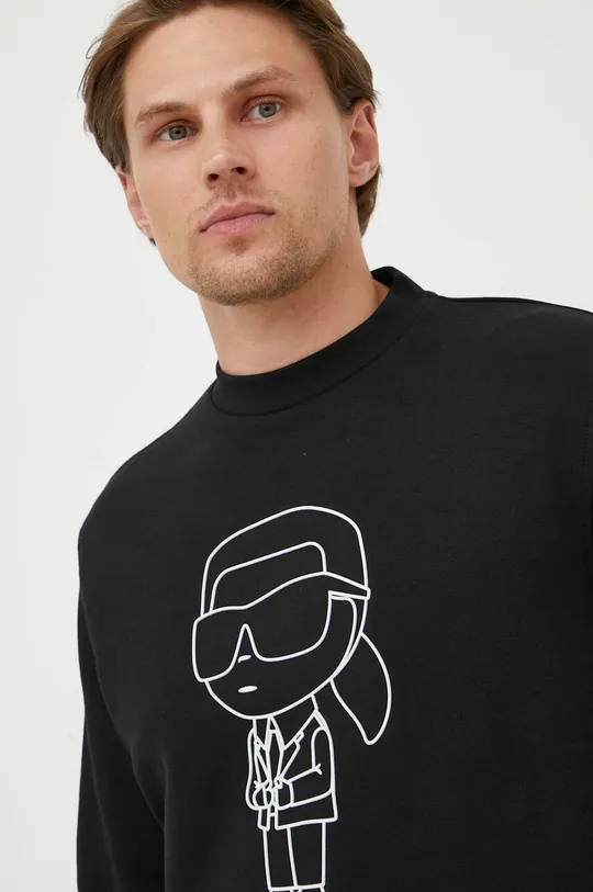 czarny Karl Lagerfeld bluza