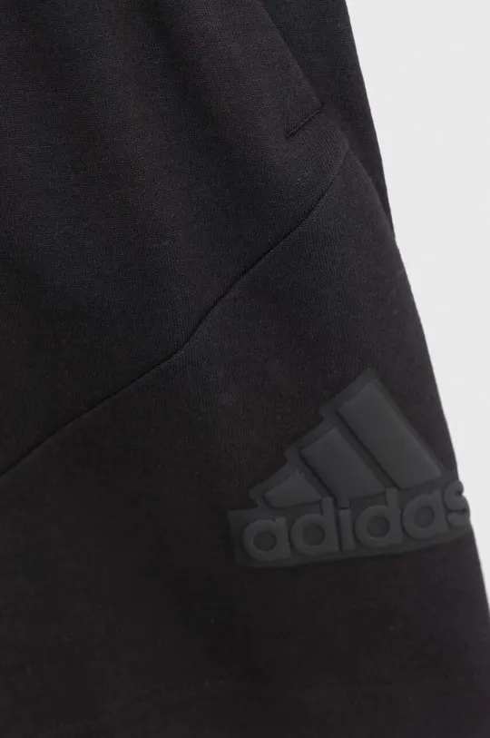 czarny adidas szorty dziecięce U FI LOGO