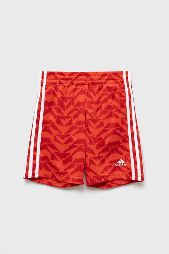 червоний Бавовняні шорти adidas U FT Для хлопчиків