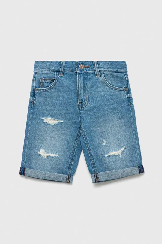 голубой Детские джинсовые шорты Guess Для мальчиков