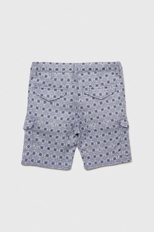 Guess shorts con aggiunta di lino bambino/a N3GD05.WFBT0.PPYX blu SS23