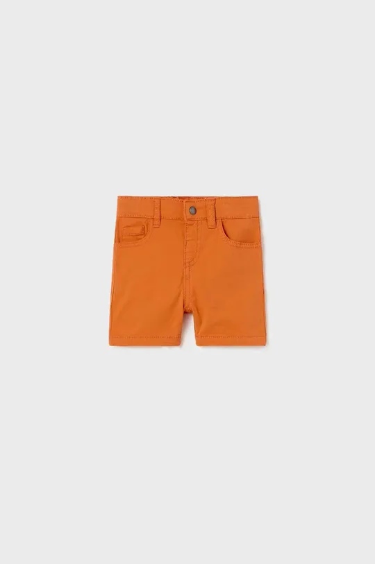 оранжевый Детские хлопковые шорты Mayoral Для мальчиков