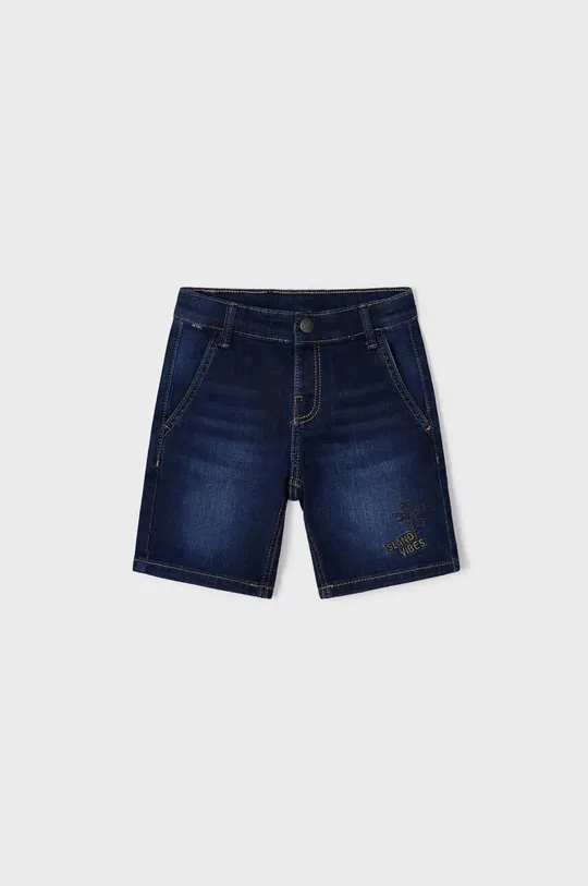тёмно-синий Детские джинсовые шорты Mayoral Для мальчиков
